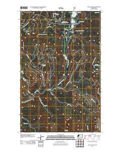 2011 Map of Lake Gillette, 2011 Print
