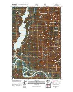2011 Map of Lake Shannon, 2011 Print