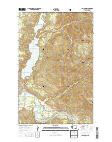 2014 Map of Lake Shannon, 2014 Print