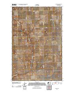 2011 Map of Lamoine, 2011 Print