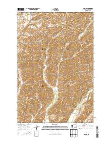2014 Map of Lamont NE, 2014 Print