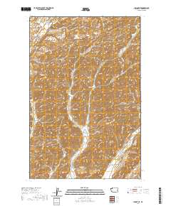 2020 Map of Lamont NE, 2020 Print