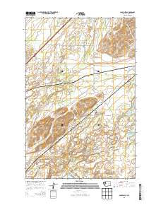 2014 Map of Lance Hills, 2014 Print