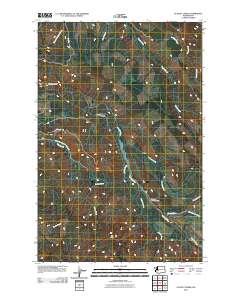2011 Map of Le Dout Creek, 2011 Print