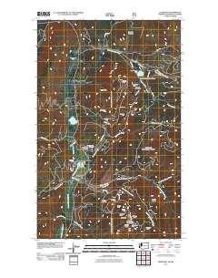 2011 Map of Leadpoint, 2011 Print