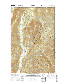 2014 Map of Leadpoint, 2014 Print