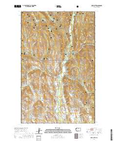2020 Map of Lewis Butte, 2020 Print