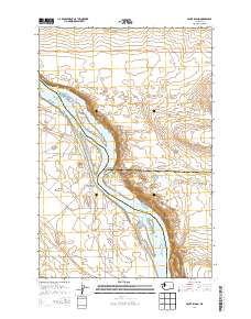 2014 Map of Locke Island, 2014 Print