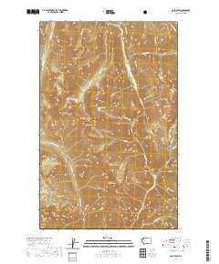 2020 Map of Lost Peak, 2020 Print