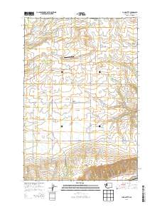 2013 Map of Luna Butte, 2013 Print