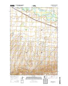 2013 Map of Mabton West, 2013 Print