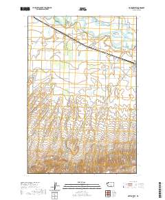 2020 Map of Mabton West, 2020 Print
