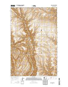 2014 Map of Malaga NE, 2014 Print