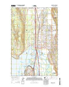 2014 Map of Marysville, 2014 Print