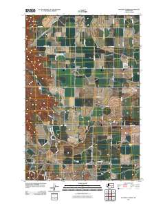 2011 Map of Mathews Corner, 2011 Print