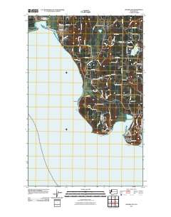 2011 Map of Maxwelton, 2011 Print