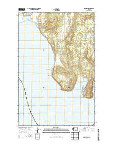 2014 Map of Maxwelton, 2014 Print