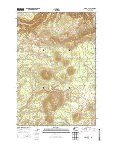 2013 Map of McKays Butte, 2013 Print