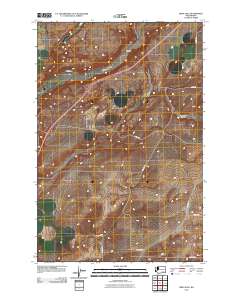 2011 Map of Mesa East, 2011 Print