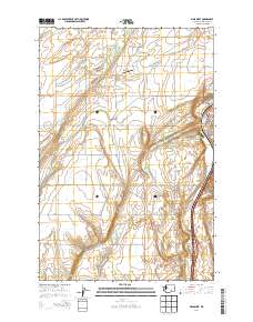 2014 Map of Mesa West, 2014 Print