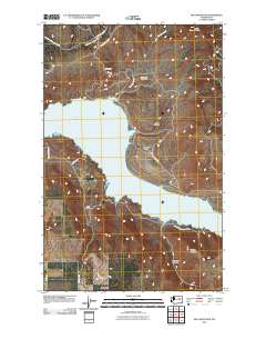 2011 Map of Mica Mountain, 2011 Print