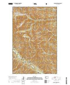 2020 Map of Midnight Mountain, 2020 Print