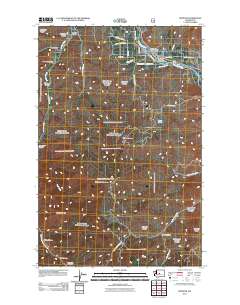 2011 Map of Monitor, 2011 Print