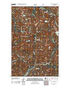 2011 Map of Monte Cristo, 2011 Print