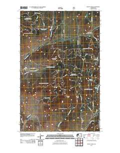 2011 Map of Mount Annie, 2011 Print