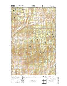 2014 Map of Mount Annie, 2014 Print