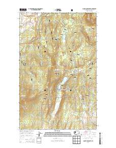 2014 Map of Mount Bonaparte, 2014 Print
