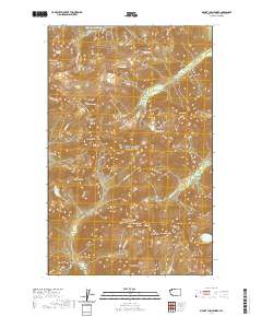 2020 Map of Mount Challenger, 2020 Print