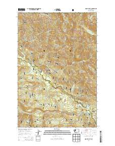 2014 Map of Mount Clifty, 2014 Print
