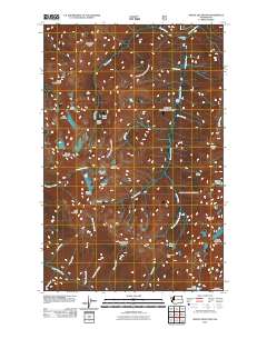 2011 Map of Mount Deception, 2011 Print