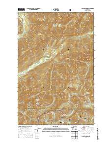 2014 Map of Mount Hoquiam, 2014 Print