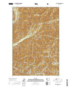 2020 Map of Mount Hoquiam, 2020 Print