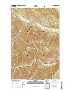 2014 Map of Mount Howard, 2014 Print