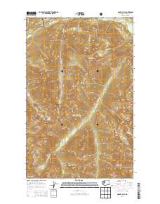 2014 Map of Mount Lyall, 2014 Print