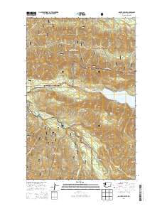 2014 Map of Mount Muller, 2014 Print