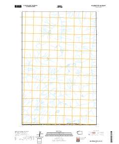2020 Map of Mount Redoubt OE N, 2020 Print