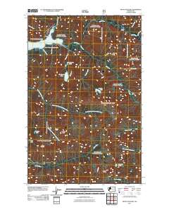 2011 Map of Mount Stickney, 2011 Print