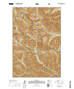 2020 Map of Mount Stuart, 2020 Print
