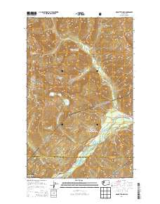 2014 Map of Mount Triumph, 2014 Print