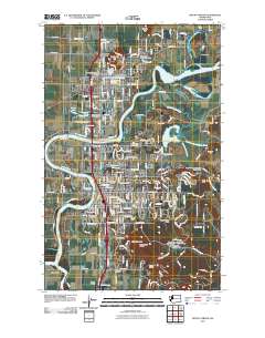2011 Map of Mount Vernon, 2011 Print