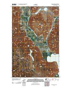 2011 Map of Nighthawk, 2011 Print