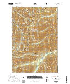 2020 Map of Norse Peak, 2020 Print