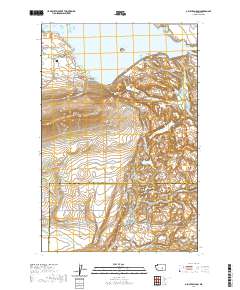 2020 Map of O'Sullivan Dam, 2020 Print