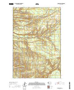 2020 Map of O'Took Prairie, 2020 Print