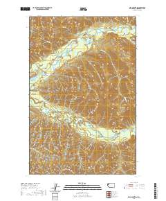 2020 Map of Owl Mountain, 2020 Print