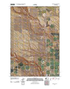 2011 Map of Phinny Hill, 2011 Print